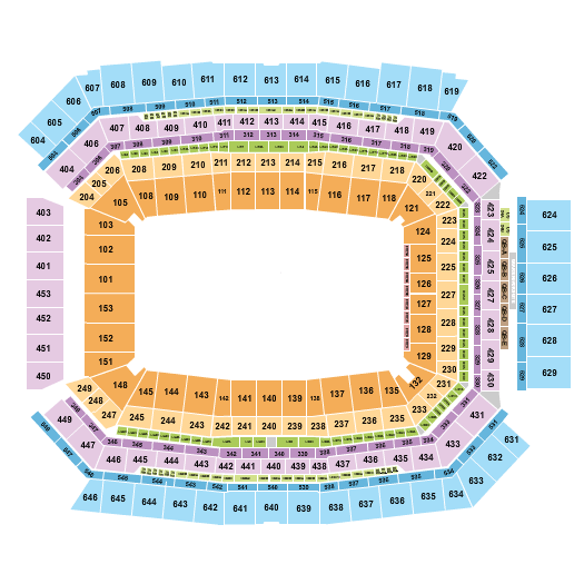 Lucas Oil Stadium Monster Jam Seating Chart